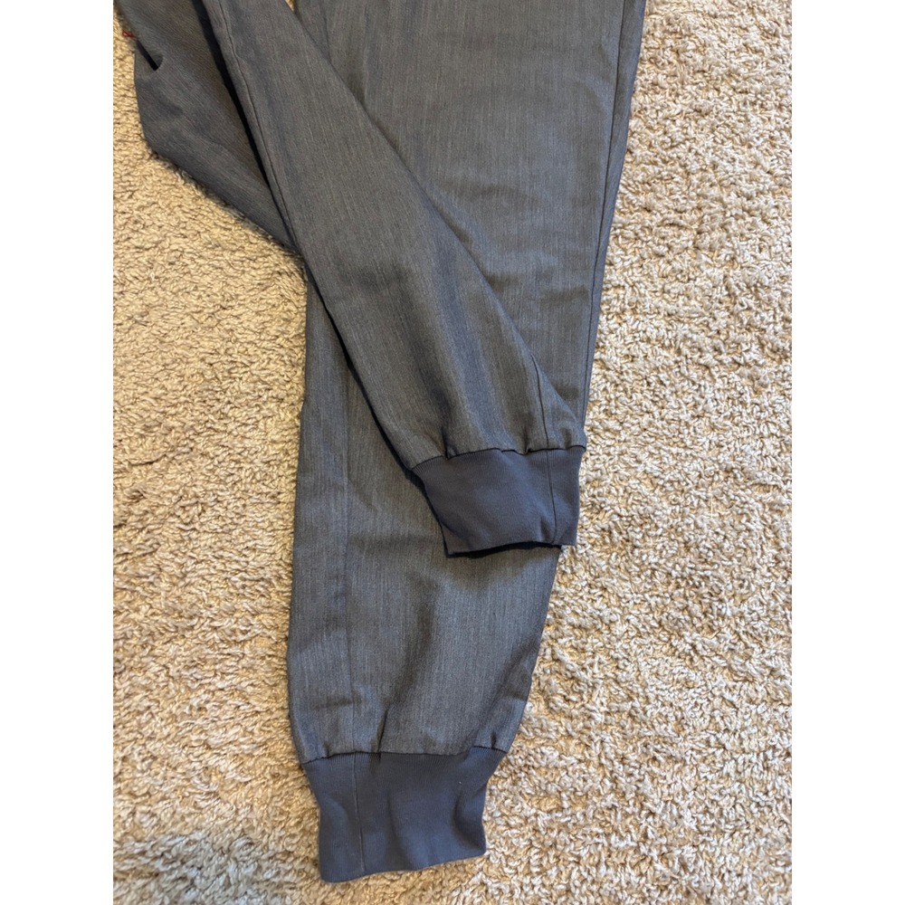 FIGS Zamora Jogger Scrub Pants Womens Large Tall Heather Gray W18SW2005T - Picture 3 of 6